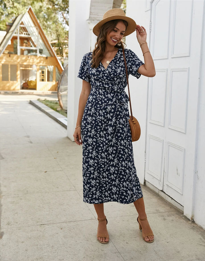 Tansy | Flowing Floral Dress