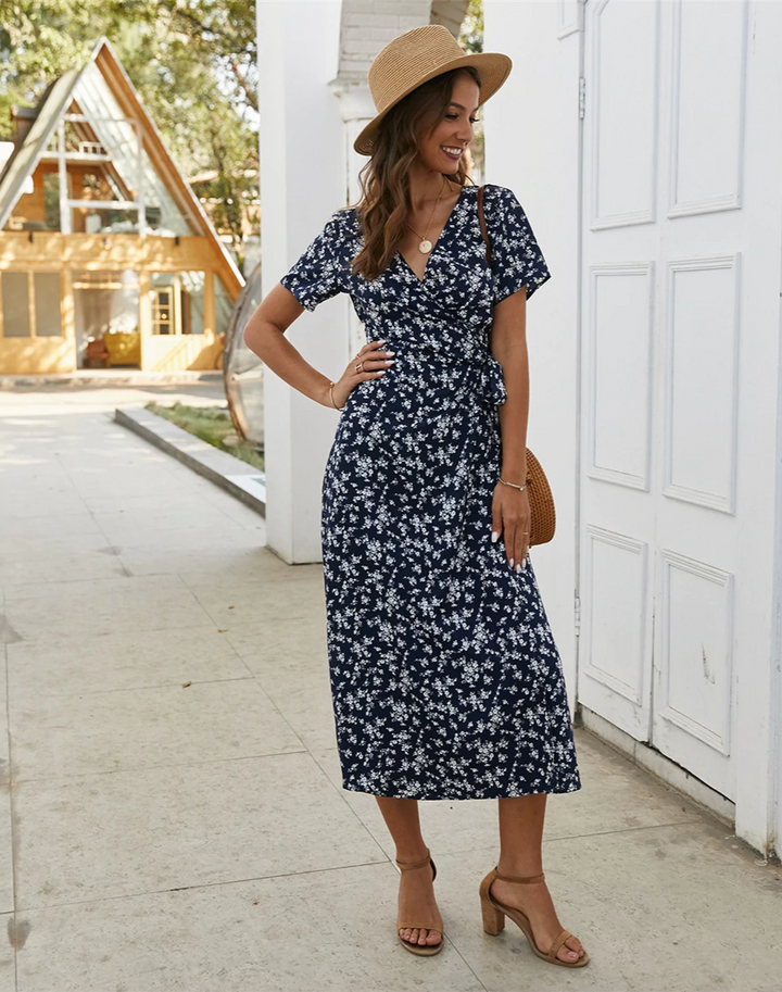 Tansy | Flowing Floral Dress