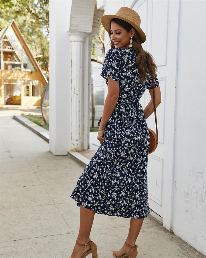 Tansy | Flowing Floral Dress