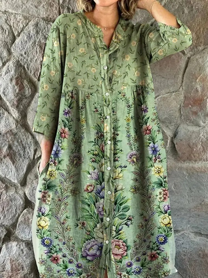 Katriel | Floral Boho Dress