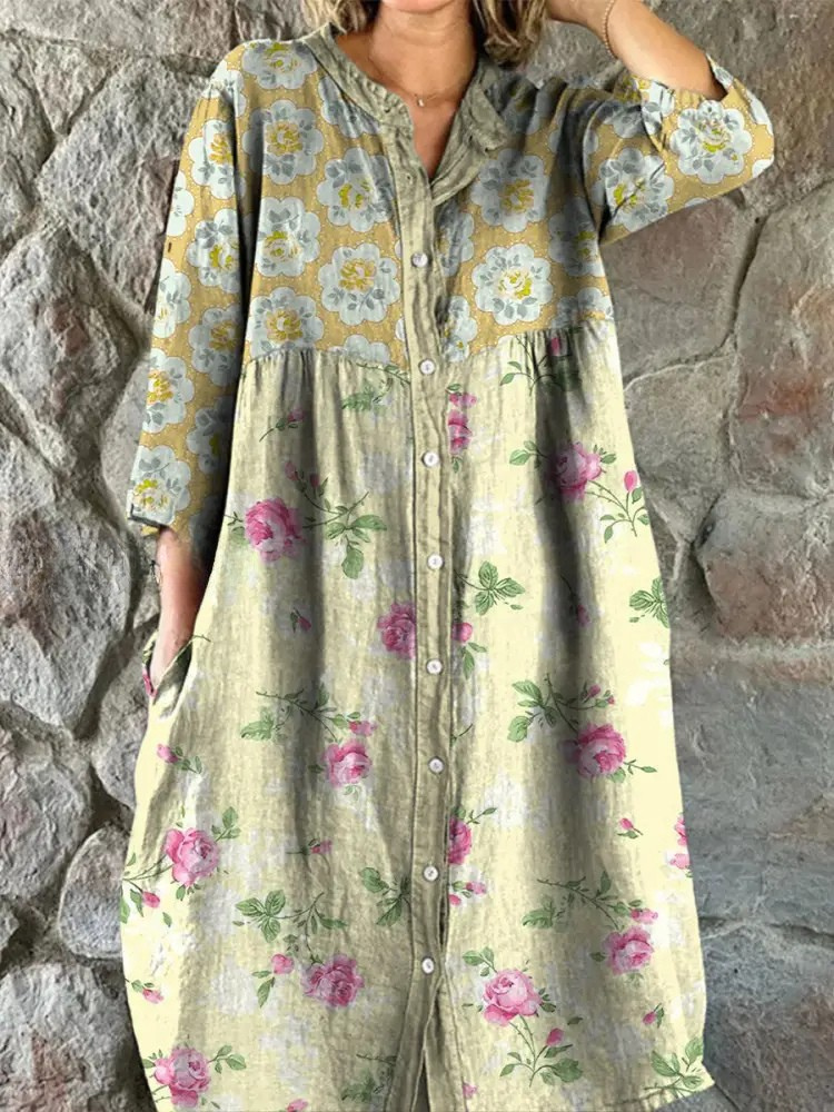 Katriel | Floral Boho Dress
