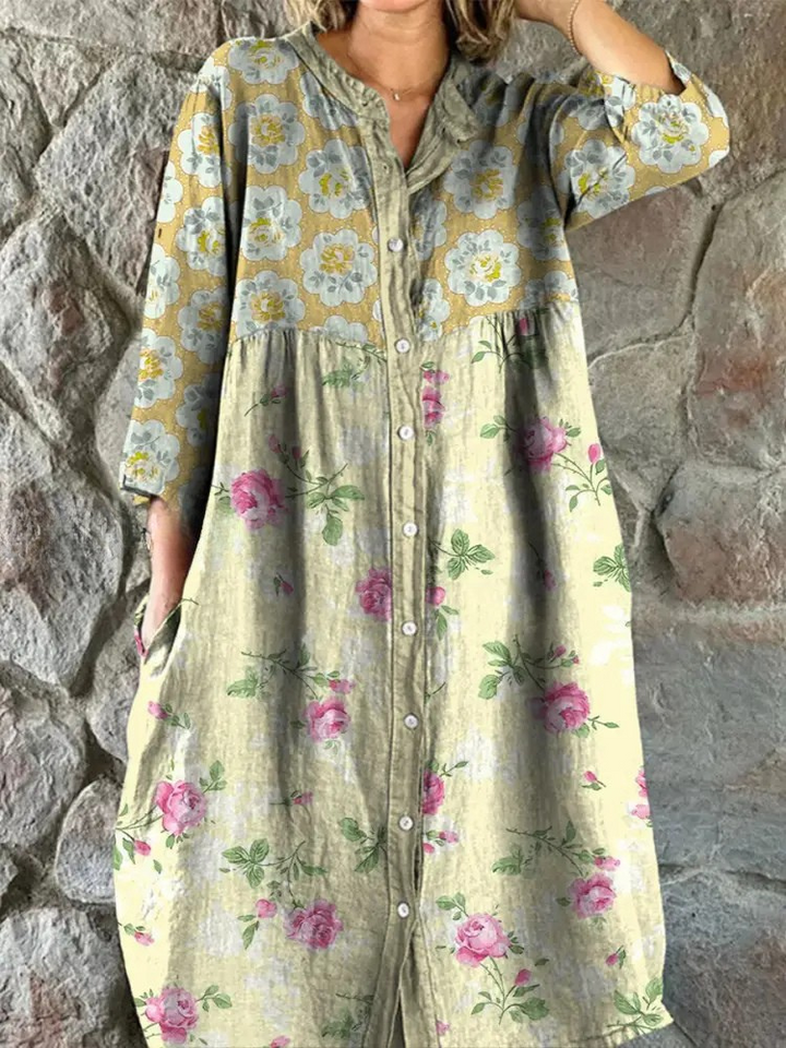 Katriel | Floral Boho Dress