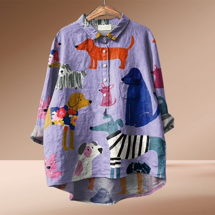 Eowyn | Quirky Pup Blouse