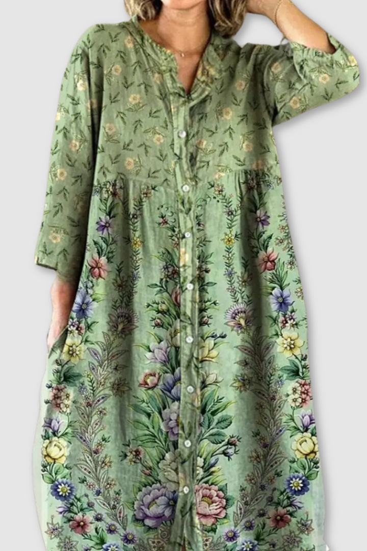 Katriel | Floral Boho Dress