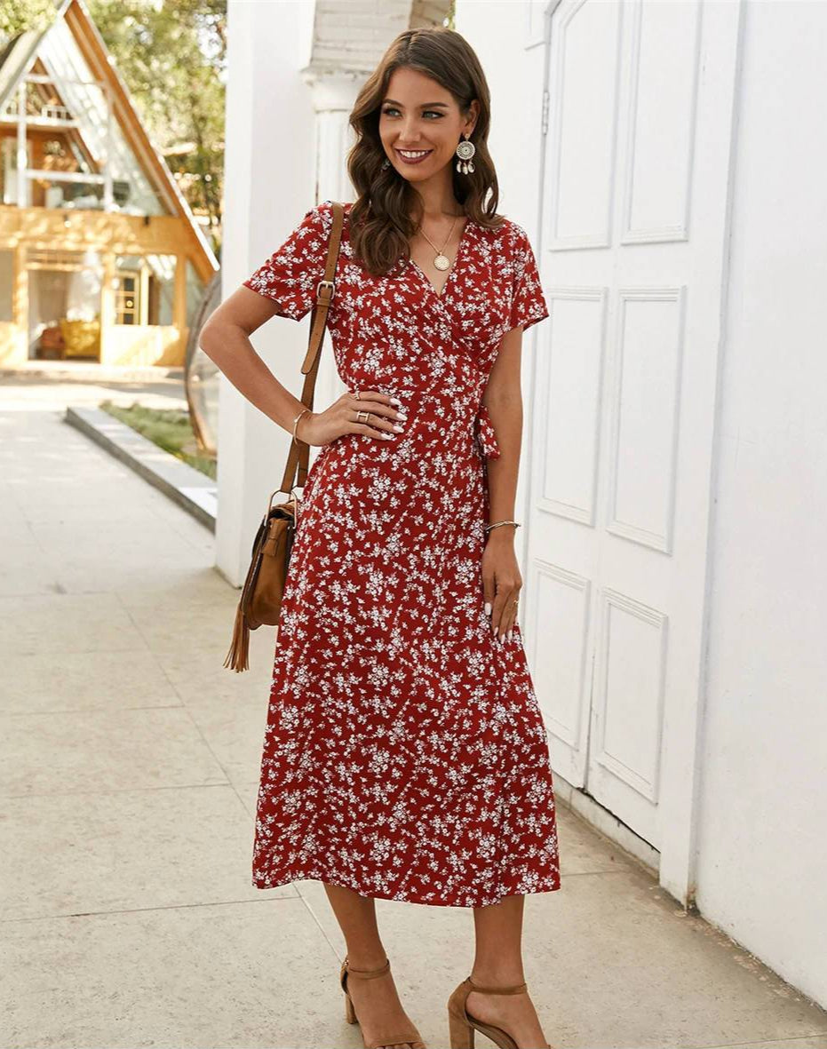 Tansy | Flowing Floral Dress