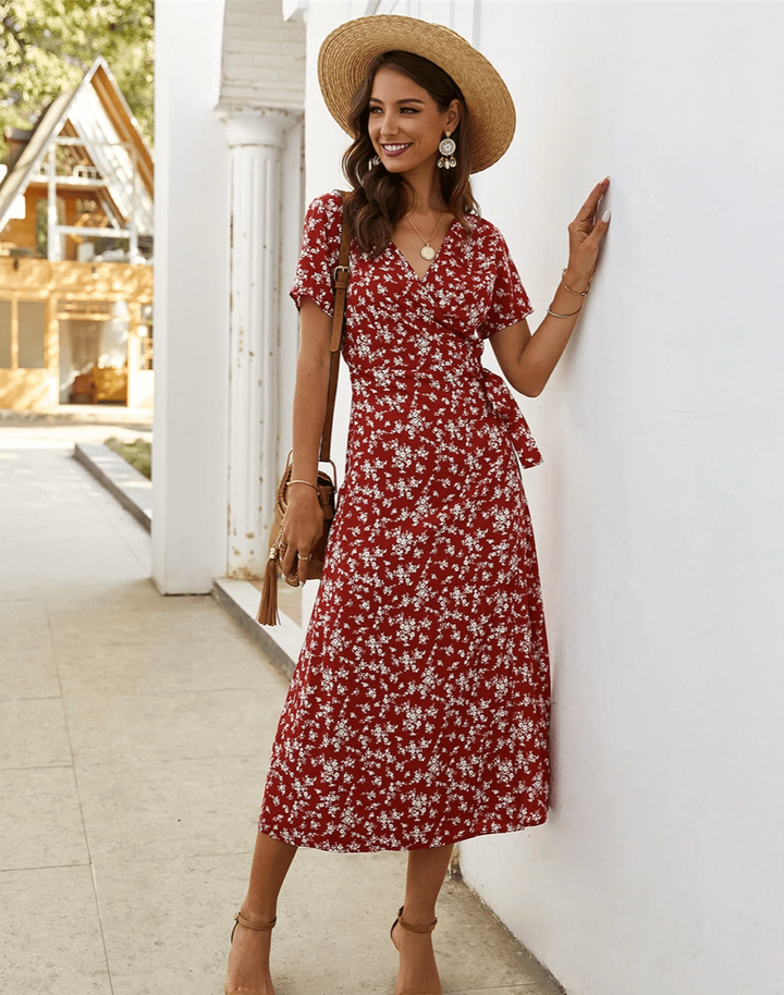 Tansy | Flowing Floral Dress