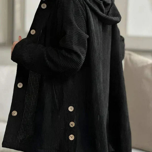 Darcy™ | Corduroy Hooded Coat